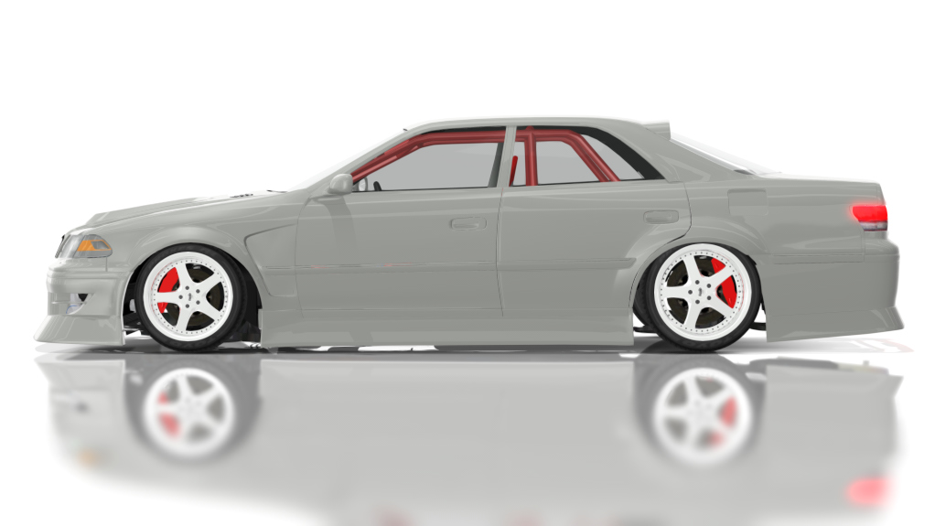 DTP Toyota JZX100 Mark2, skin silver