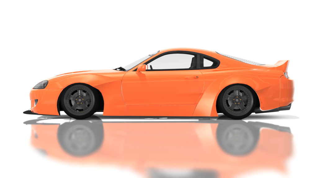 DTP Toyota Supra 2JZ, skin orange