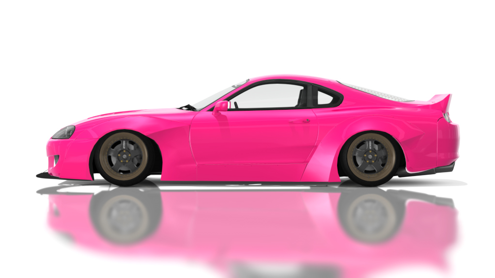 DTP Toyota Supra 2JZ, skin pink