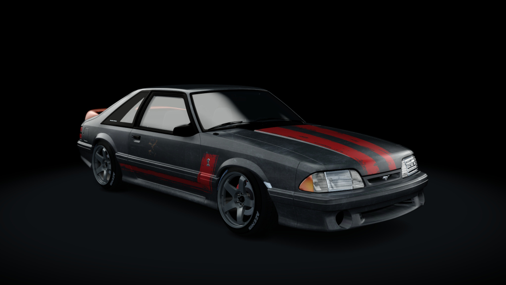 Ford Mustang Fox Body DW-Spec, skin acdc