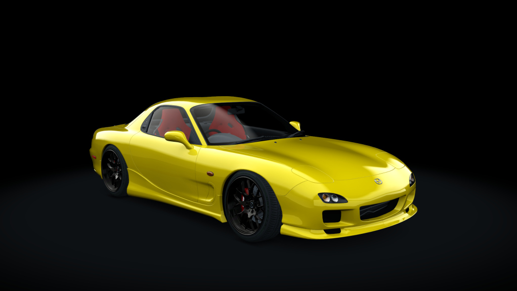 Mazda RX-7 DW-Spec wdts, skin 03_competition_yellow
