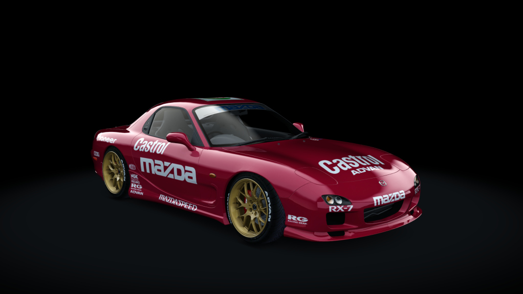 Mazda RX-7 DW-Spec wdts, skin 87_gt_lm_edition_red