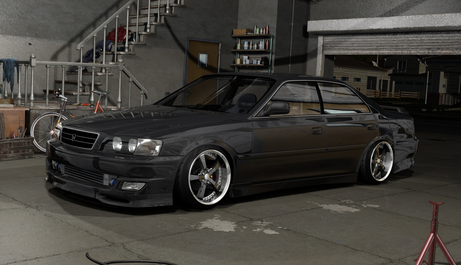 DWG Toyota JZX100 Chaser, skin gray