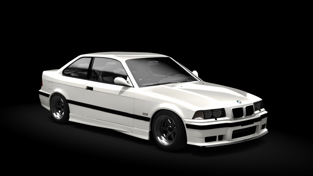 _Excite BMW M3 E36, skin Alpine_White