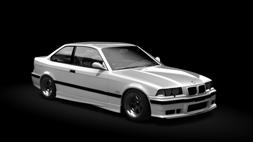 _Excite BMW M3 E36, skin Artic_Silver