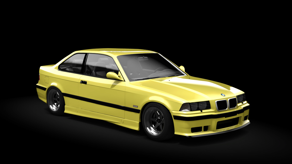 _Excite BMW M3 E36, skin Dakar_Yellow