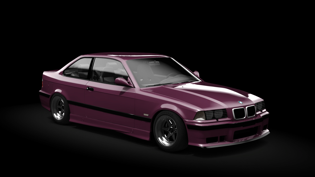 _Excite BMW M3 E36, skin Daytona_Violet