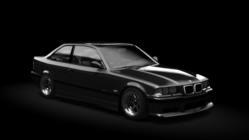 _Excite BMW M3 E36, skin Diamond_Black