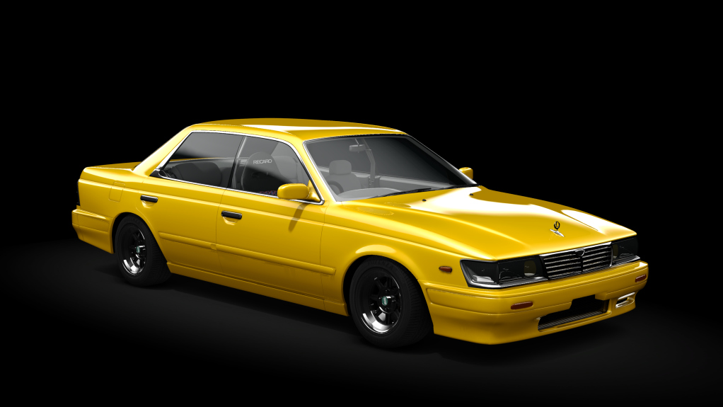 _Excite Nissan Laurel C33, skin Citrus_Yellow