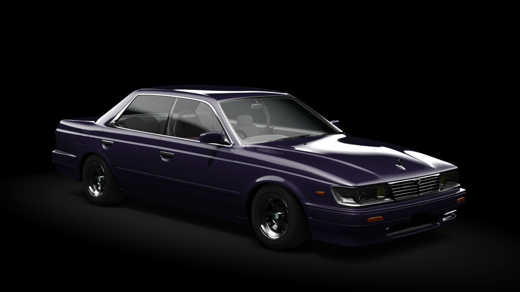 _Excite Nissan Laurel C33, skin Purple_Gray