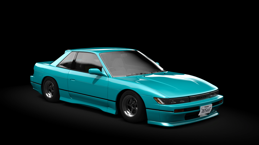 _Excite Nissan Silvia S13, skin Blue_Emerald