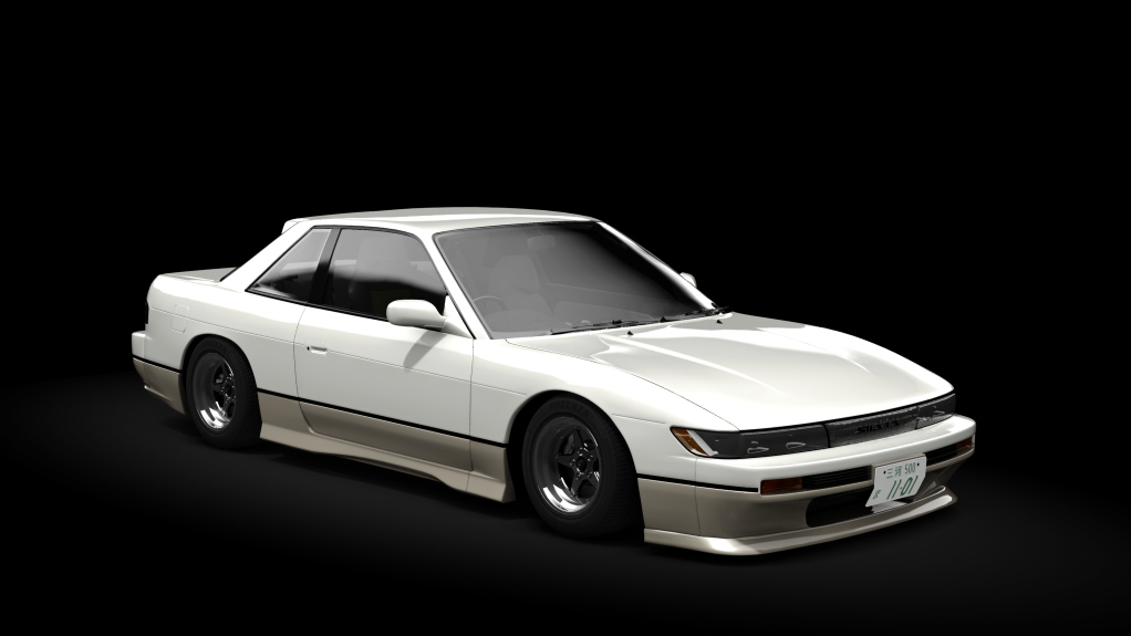 _Excite Nissan Silvia S13, skin Ivory_&_Gold