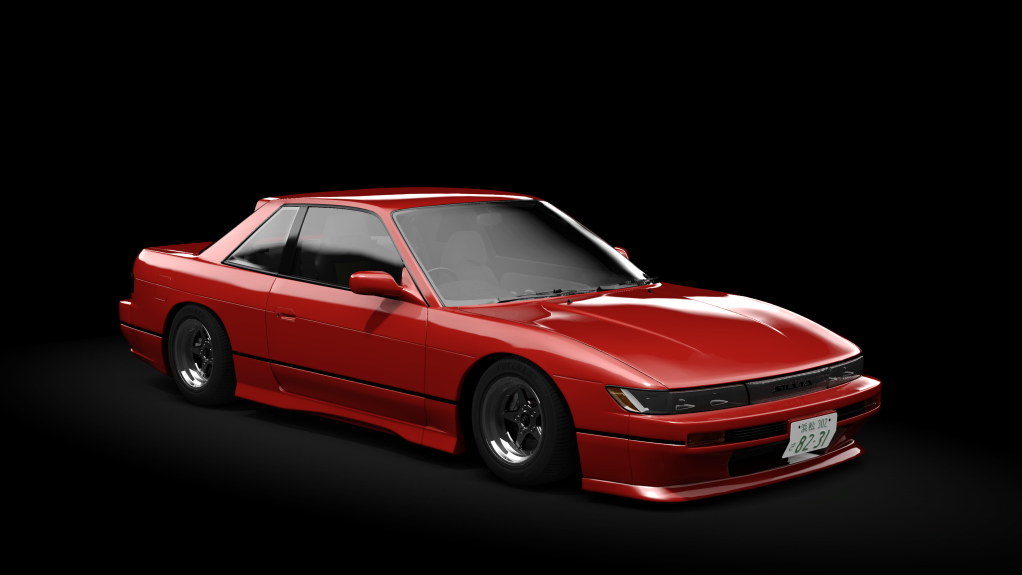 _Excite Nissan Silvia S13, skin Red_Pearl