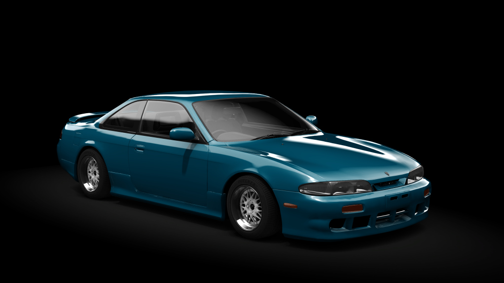 _Excite Nissan Silvia S14, skin Blue_Emerald