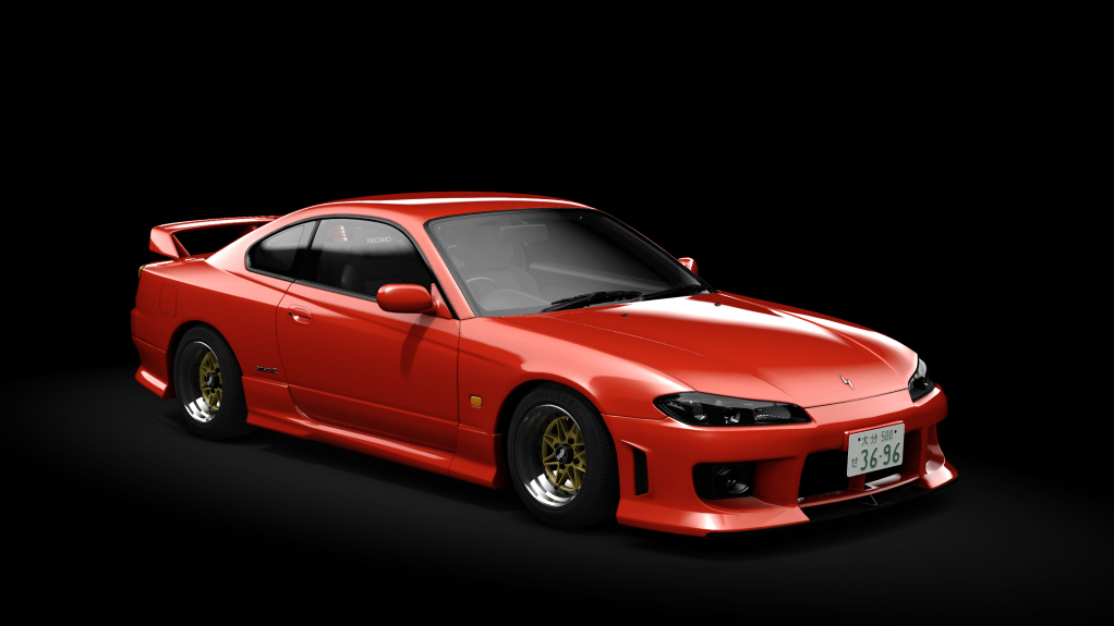 _Excite Nissan Silvia S15, skin Flame_Red