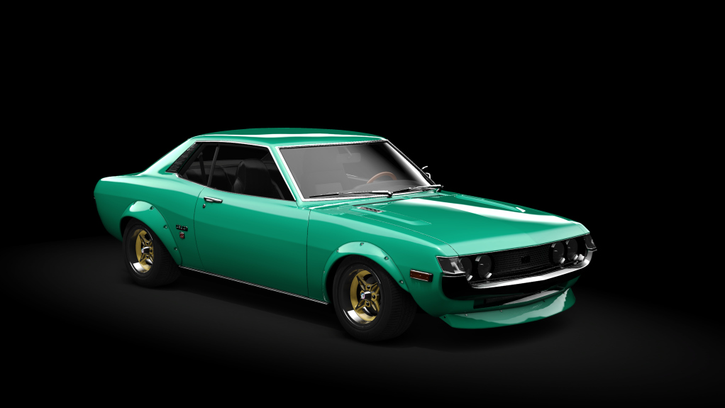 _Excite Toyota Celica 1600GT, skin Orion_Turquoise