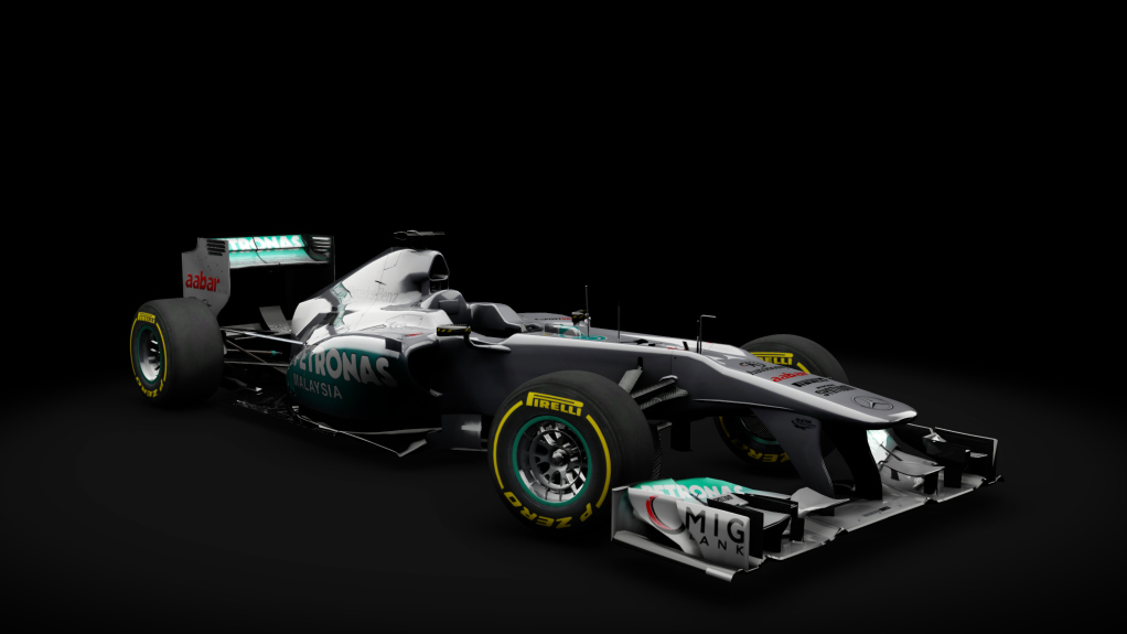 2011 Mercedes-Benz MGP W02, skin 8