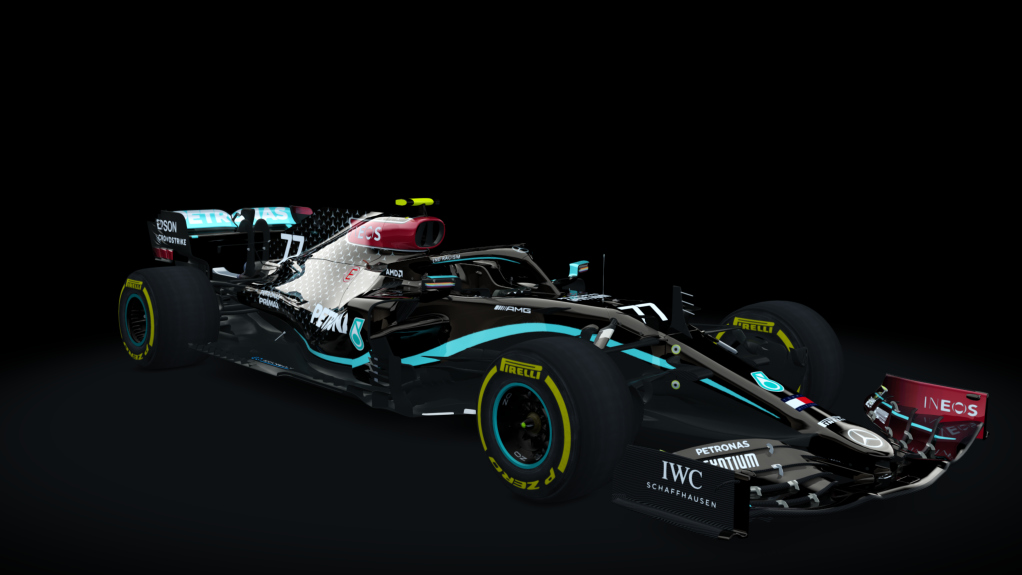 F1 2020 Mercedes Spec 2, skin Bottas Eifel GP
