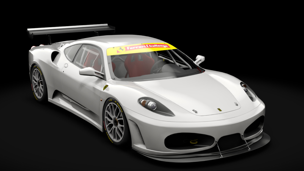 Ferrari F430 Challenge 2006 Aero, skin 01_race_white