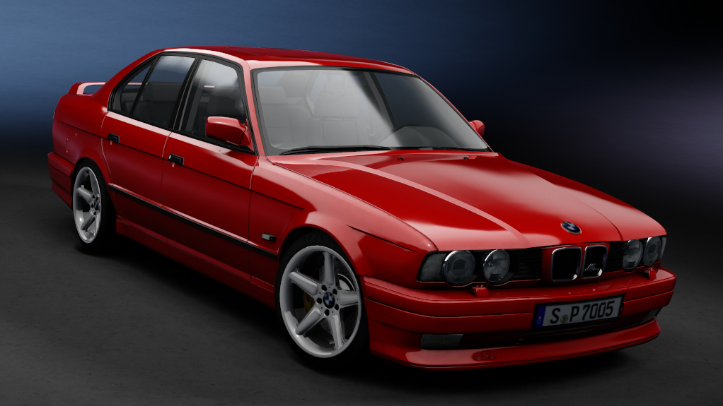 BMW E34 AC Schnitzer, skin 05 Red