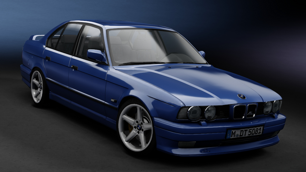 BMW E34 AC Schnitzer, skin Tobaqo_Blau