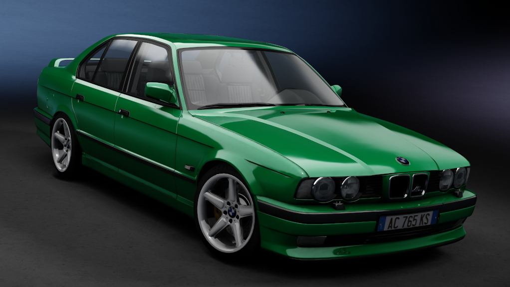 BMW E34 AC Schnitzer, skin green