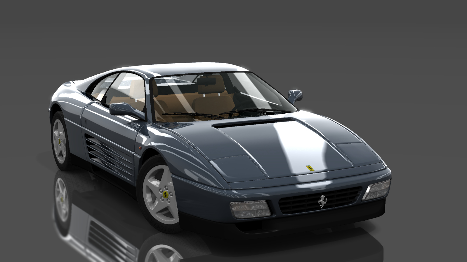 Ferrari 348 TB, skin Blu Scuro (P)