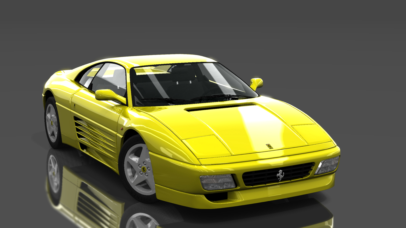 Ferrari 348 TB, skin Giallo Fly (B)