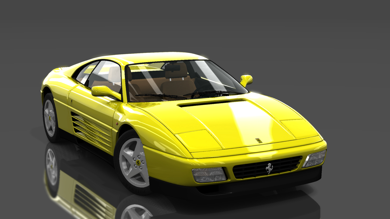 Ferrari 348 TB, skin Giallo Fly (P)