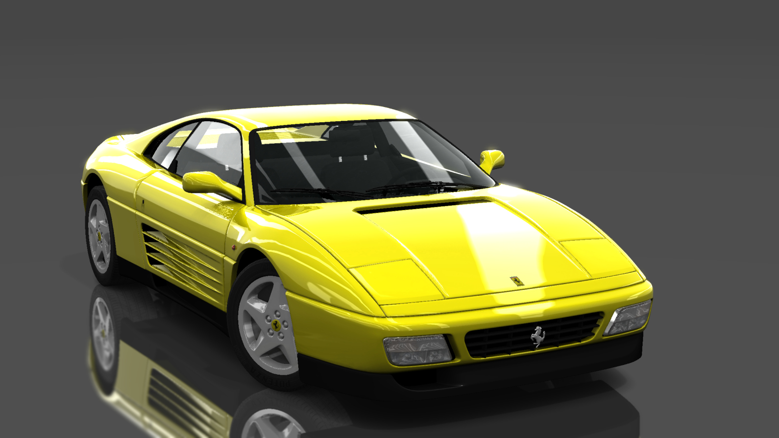 Ferrari 348 TB, skin Giallo Fly (PB)