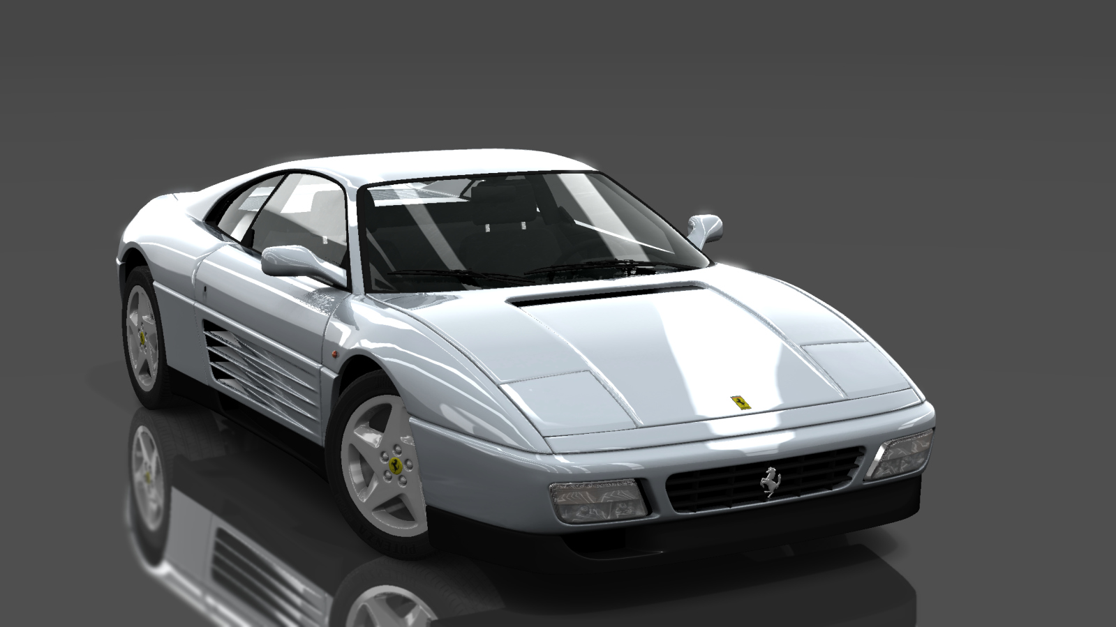 Ferrari 348 TB, skin Grigio Argento Nurburgring (PB)