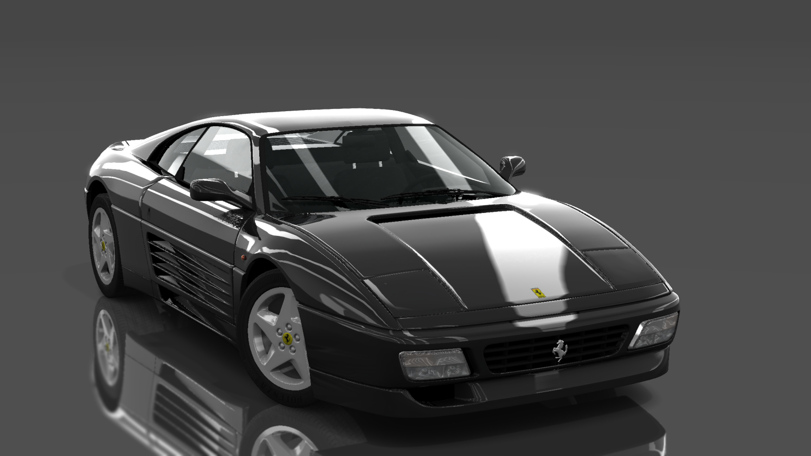 Ferrari 348 TB, skin Nero Daytona (B)