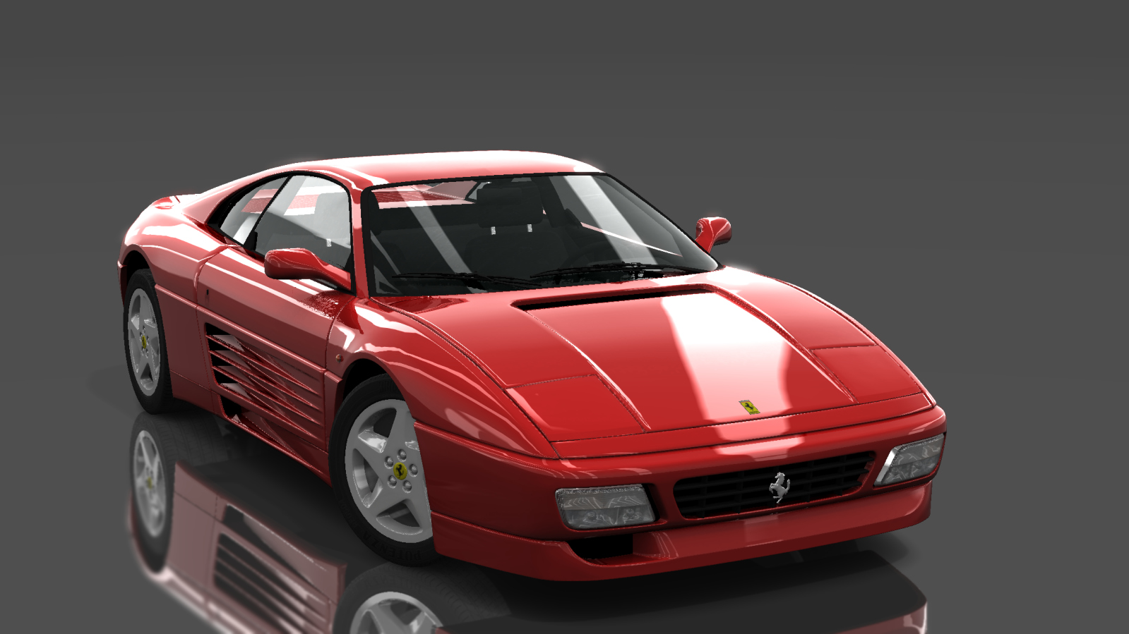 Ferrari 348 TB, skin Rosso Corsa (B)