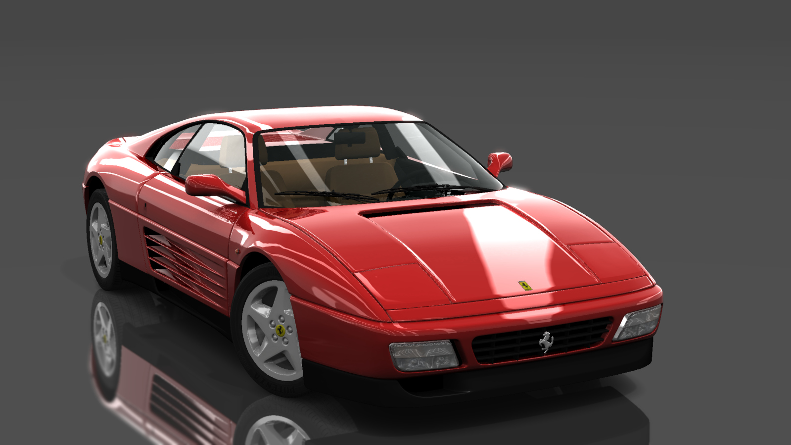 Ferrari 348 TB, skin Rosso Corsa (P)