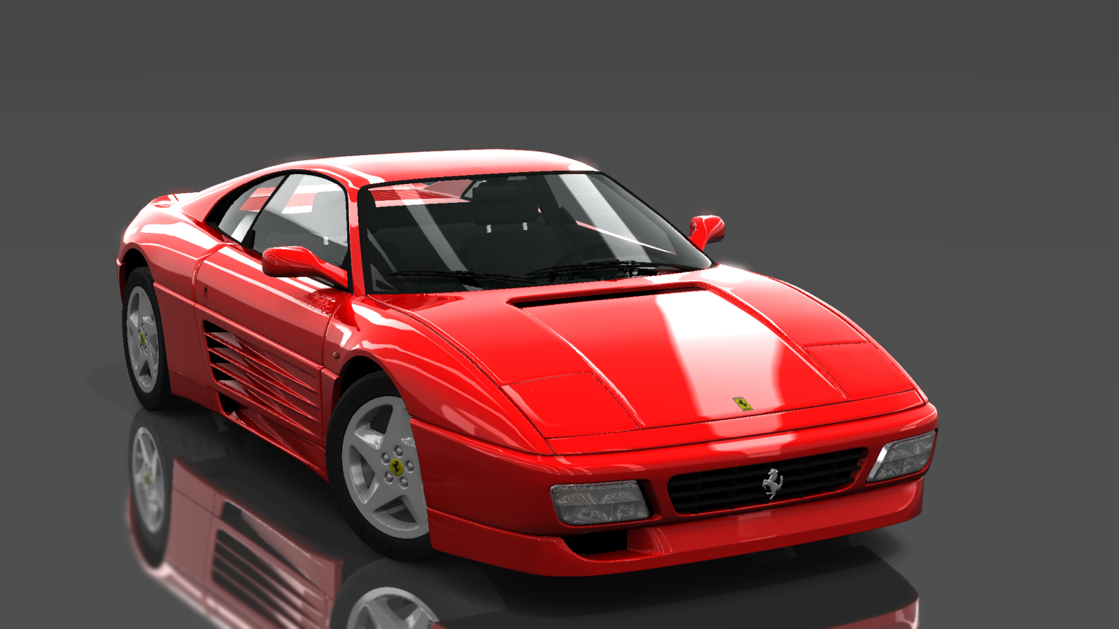 Ferrari 348 TB, skin Rosso Scuderia (B)