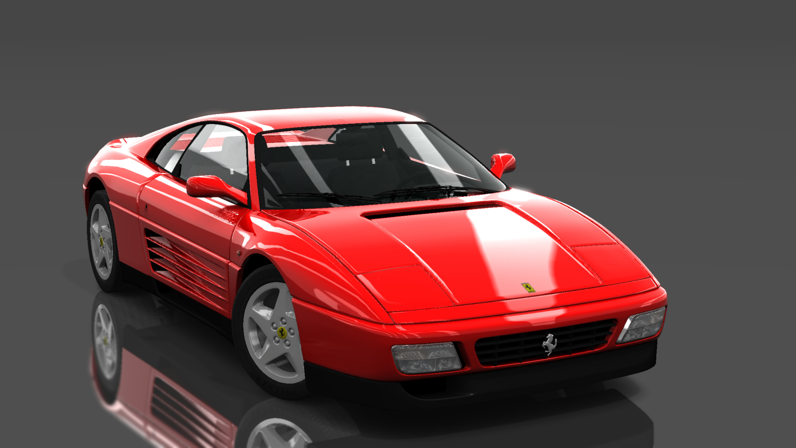 Ferrari 348 TB, skin Rosso Scuderia (PB)