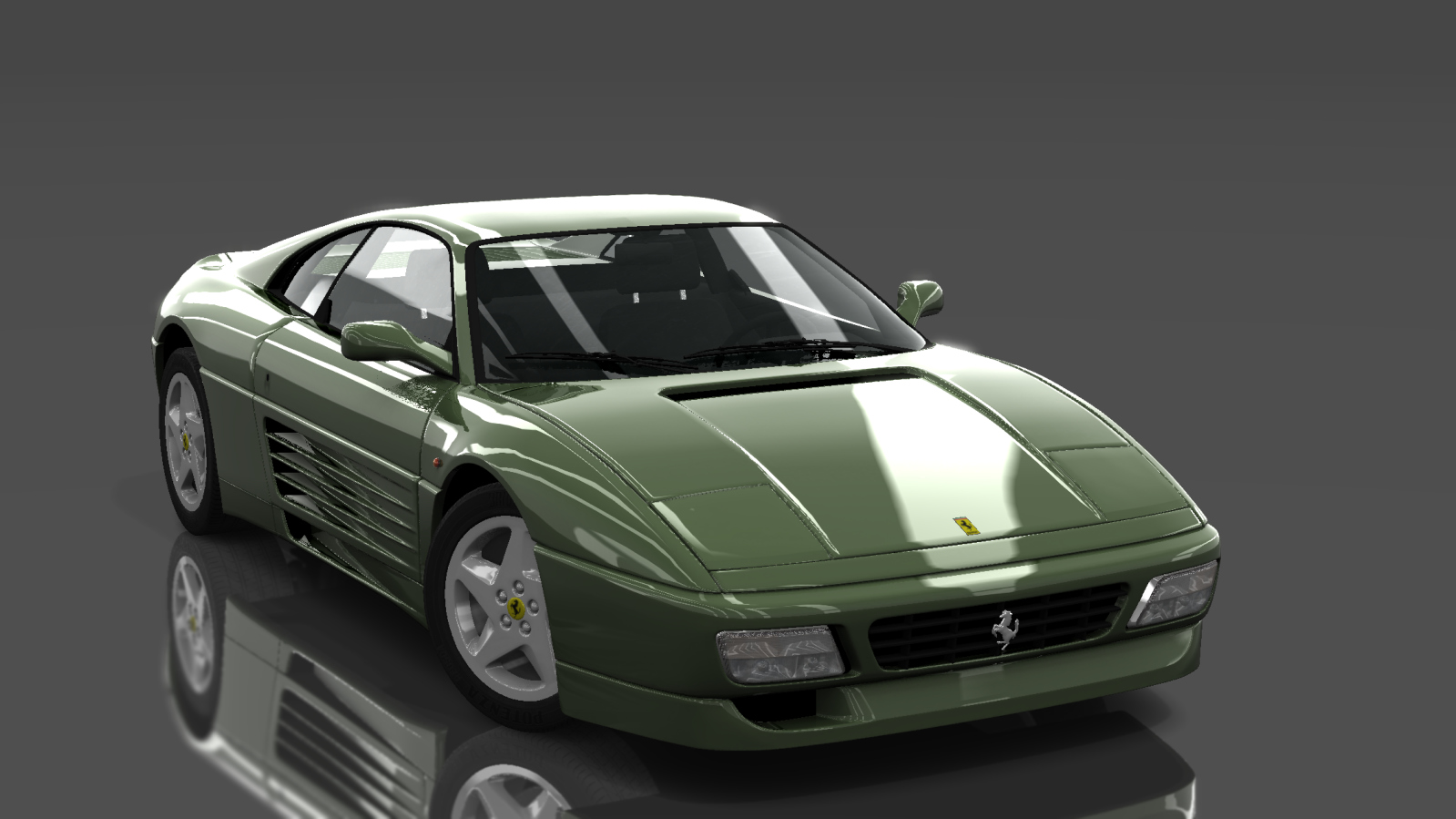 Ferrari 348 TB, skin Verde Scuro (B)