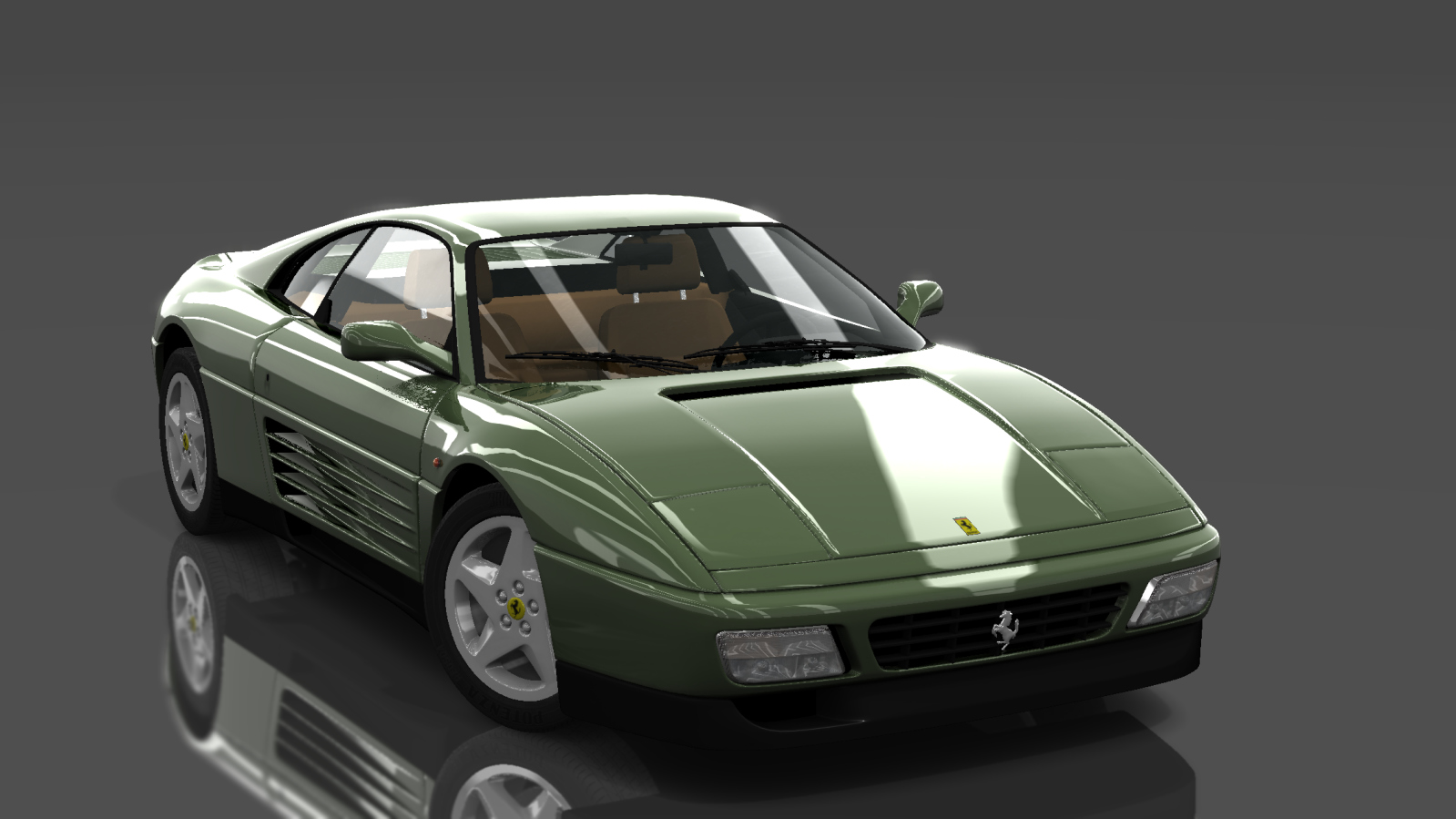 Ferrari 348 TB, skin Verde Scuro (P)