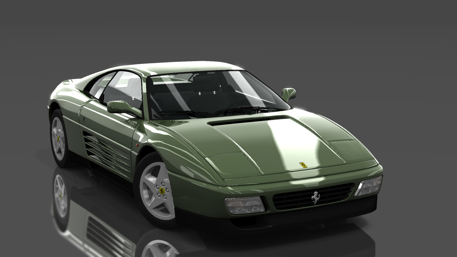 Ferrari 348 TB, skin Verde Scuro (PB)