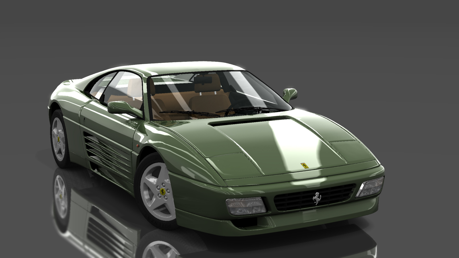 Ferrari 348 TB, skin Verde Scuro