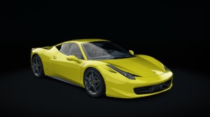 Ferrari 458 Italia, skin 02_giallo_modena