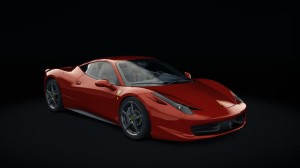 Ferrari 458 Italia, skin 07_rosso_corsa