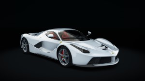 Ferrari LaFerrari, skin 14_bianco_avus_r