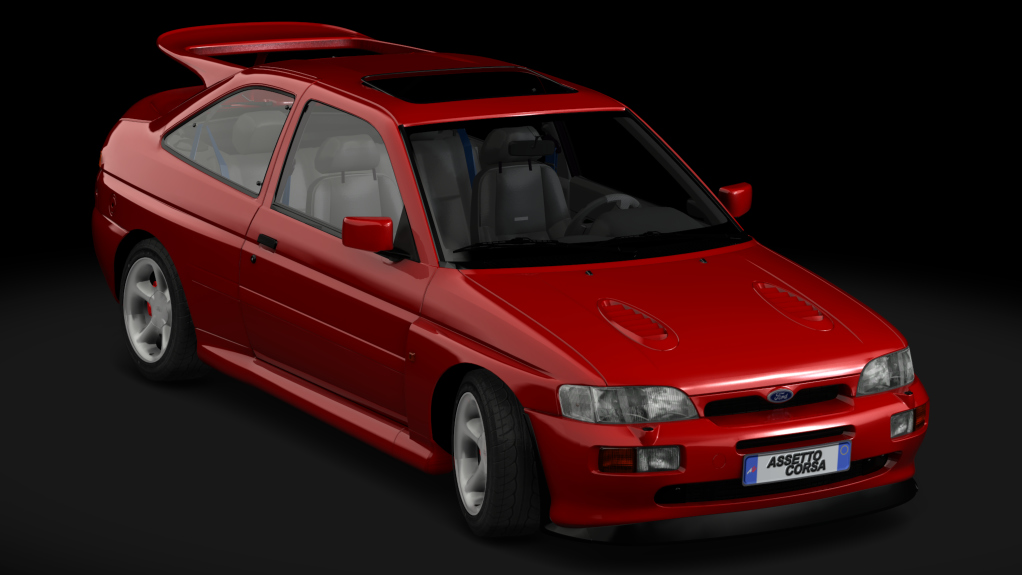 FORD Escort (MK5) RS Cosworth LHD, skin Red