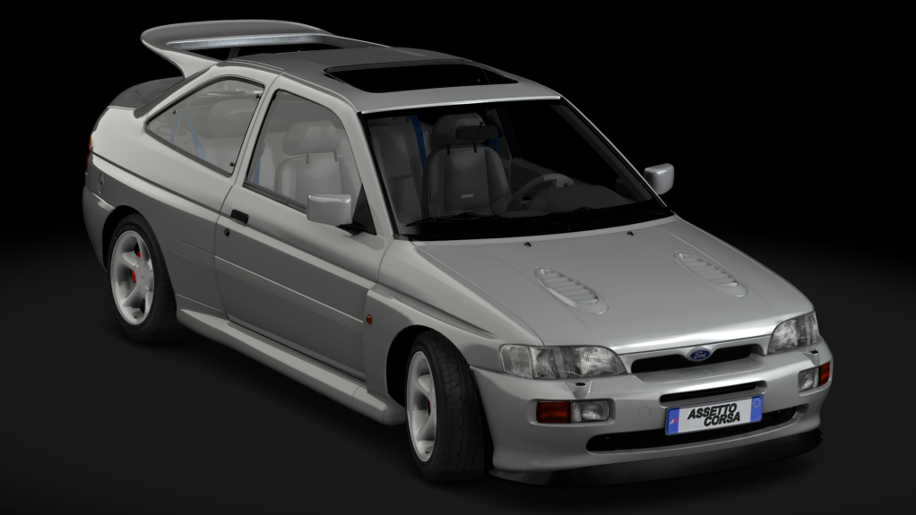 FORD Escort (MK5) RS Cosworth LHD, skin Silver