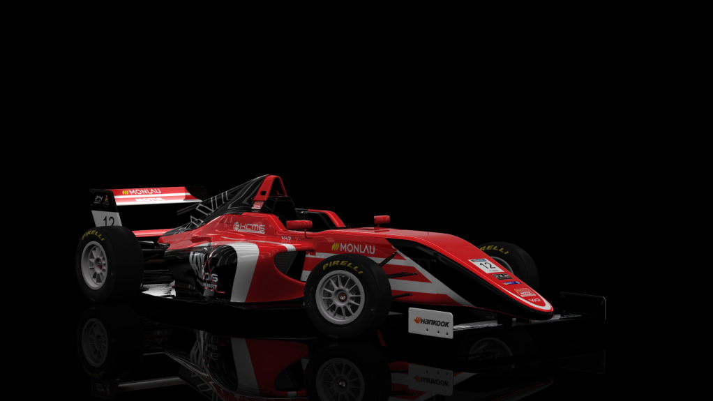 Tatuus T-421, skin 2023ESPF4 12 Pablo Sarrazin