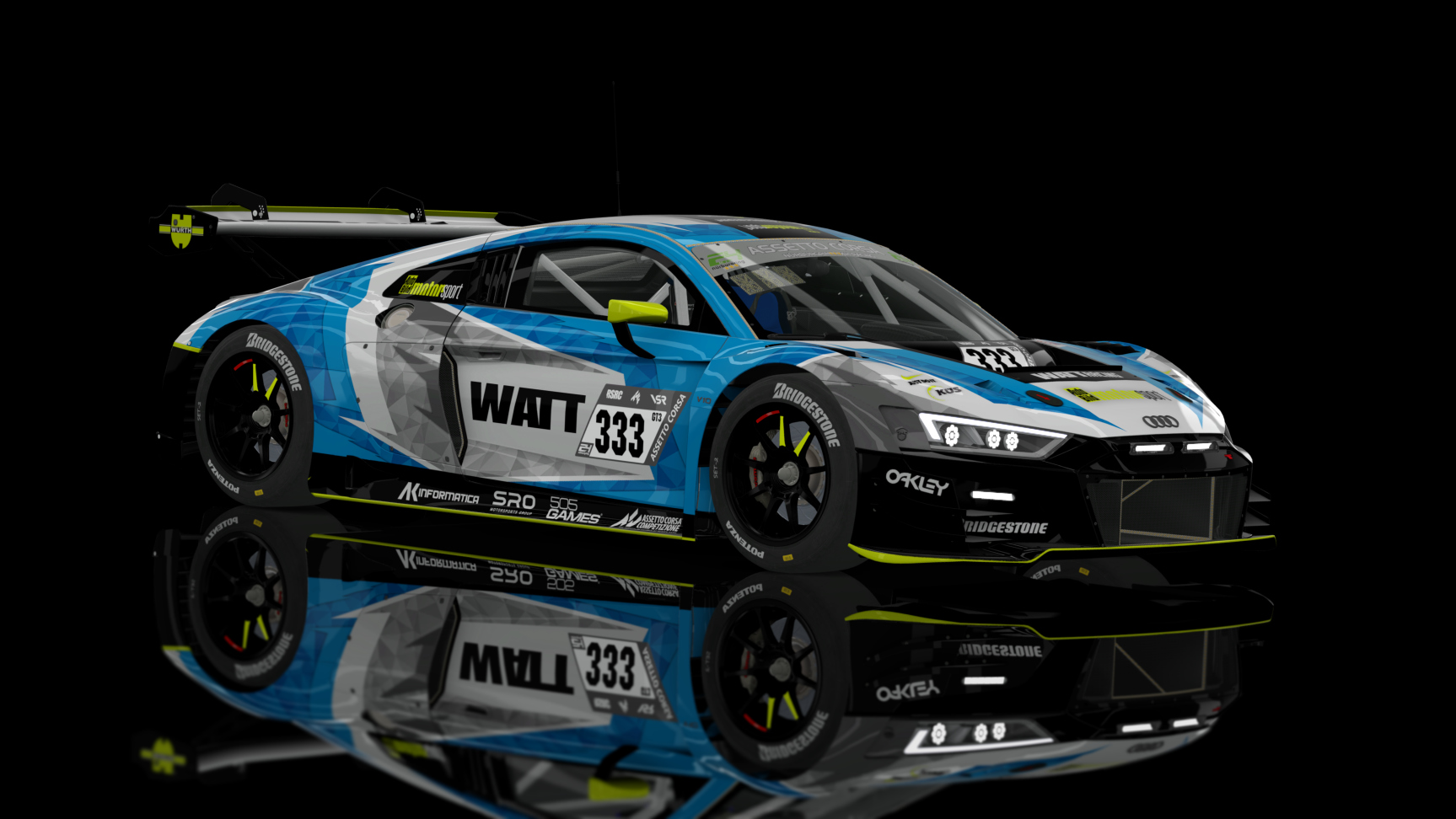 GT3 EVO - Audi R8 LMS EVO II, skin NBR24_RACE2023_GT3_333-2
