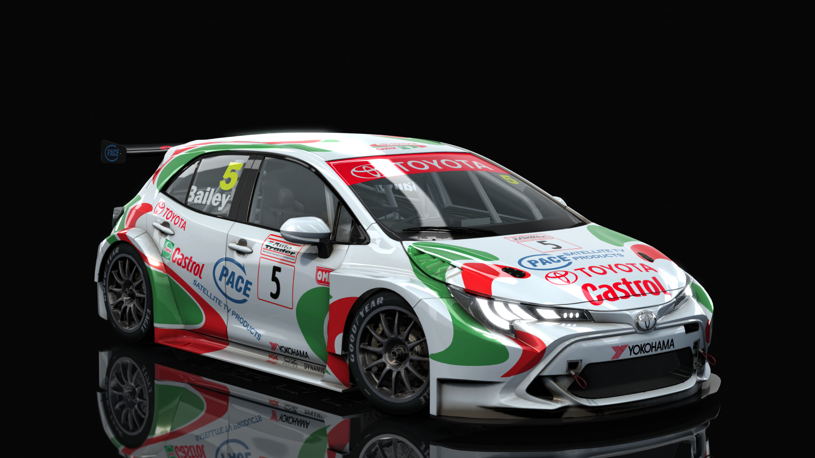 Toyota Corolla BTCC, skin Bailey