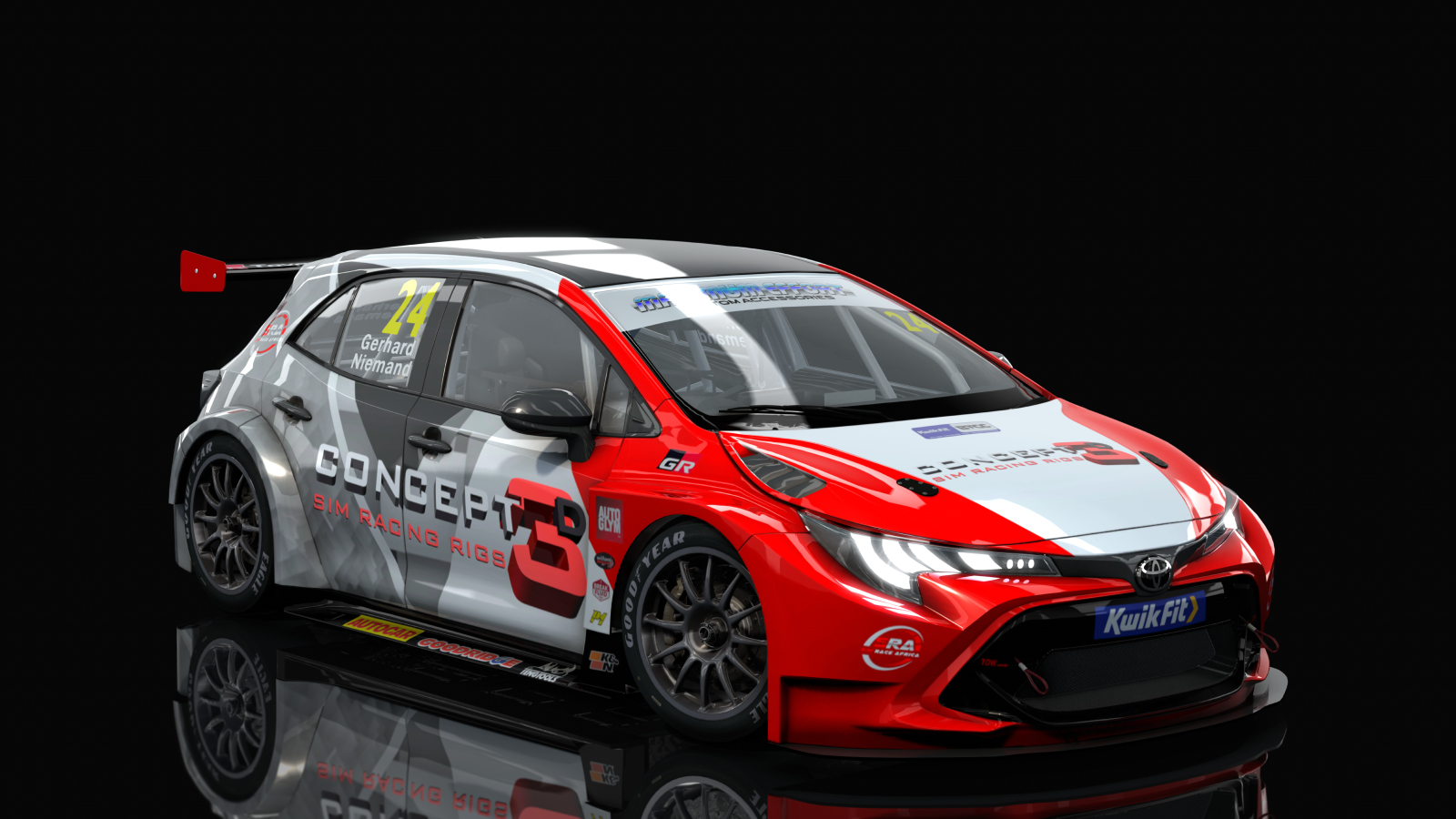 Toyota Corolla BTCC, skin GN BTCC 2022