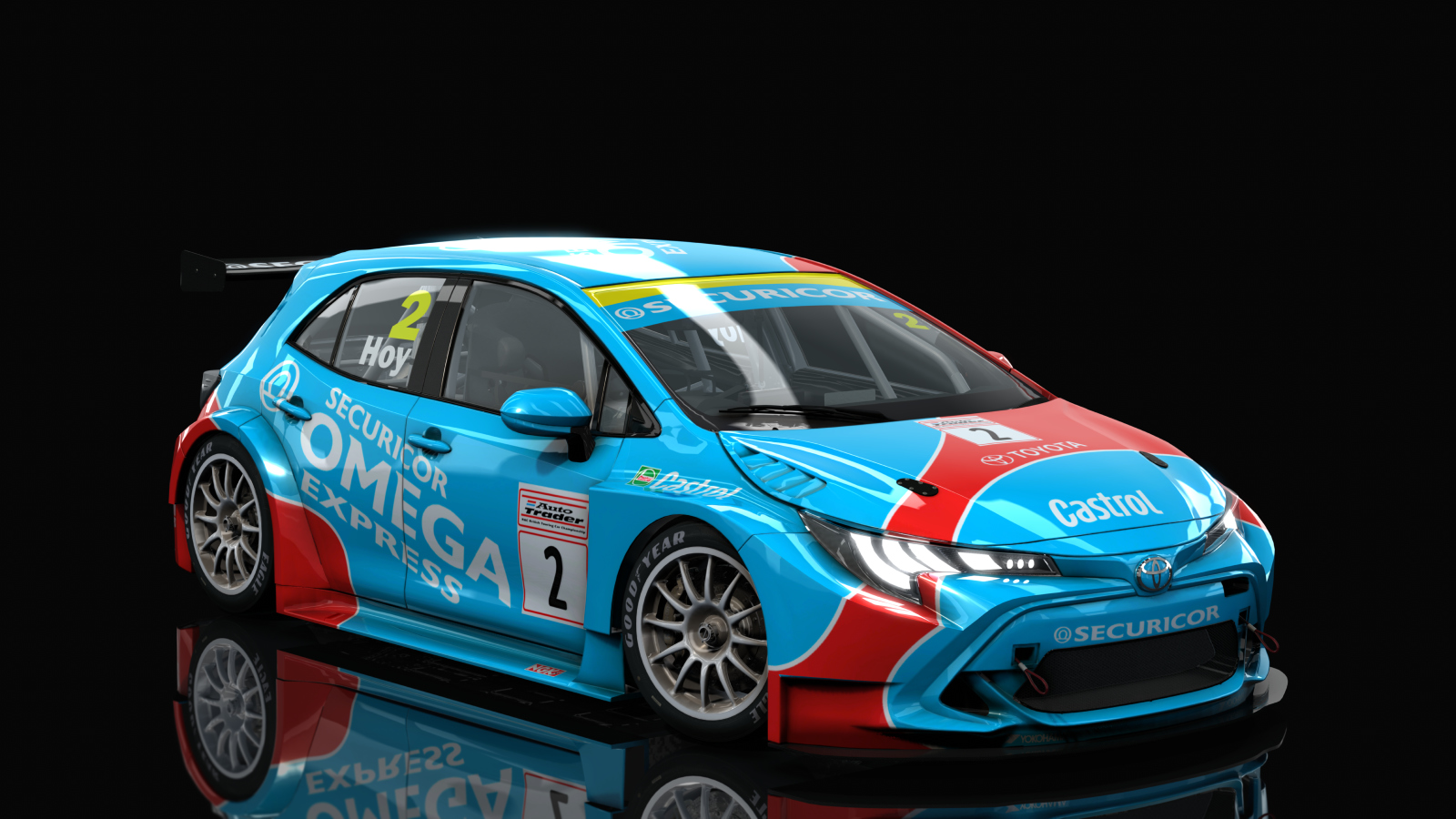 Toyota Corolla BTCC, skin Hoy